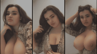 Chubby NRI Desi OnlyFans Huge Milky Boobs Live Tease