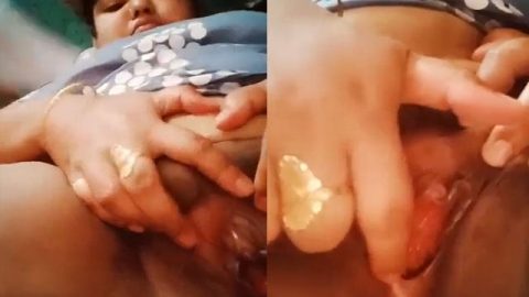 Chubby village wife showing pussy on cam