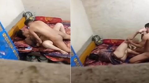 Couple fucking hidden cam sex video captured