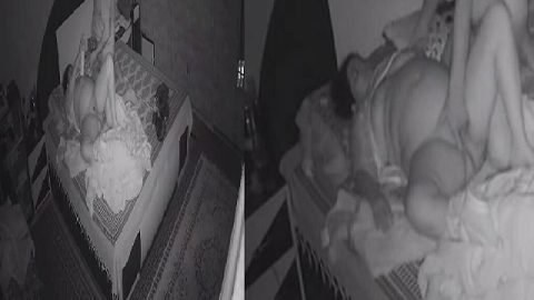 Couple sex in CCTV while son sleeping viral update