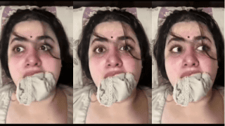 Crying Woman With Panties In Mouth Viral Instagram Reel