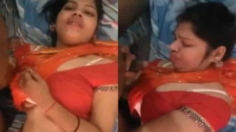 Cute Indian Bhabhi sex with her husband's bro