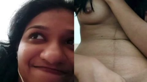 Cute college teacher video call sex chat viral MMS
