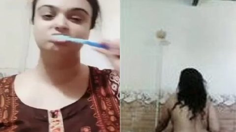 Daily morning routine bhabhi nude bath viral MMS