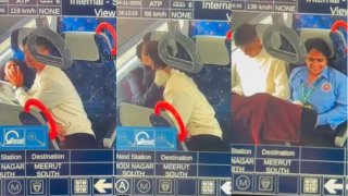 Delhi-Meerut Metro Couple's Viral MMS Full Video