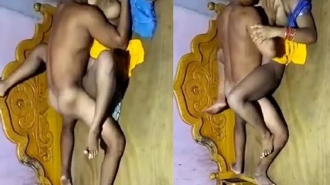 Desi couple naked fun sex at home viral porn MMS