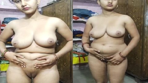 Desi nude aunty frontal nudity viral MMS