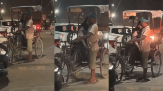 Drunk Girl Rickshaw Handjob Viral