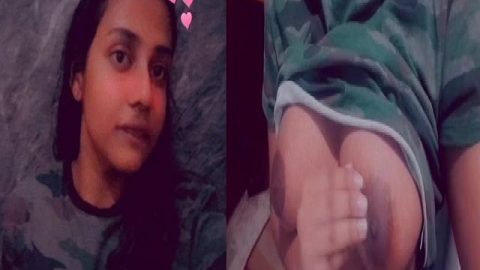 Extreme cute Jodhpur girl boob show viral MMS