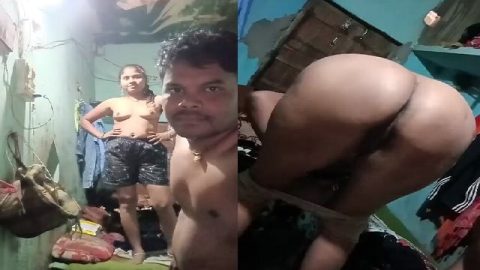 Free Indian sex village couple foreplay MMS
