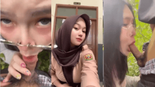 Hijabi Thai Girl Outdoor Blowjob Seduces Delivery Boy