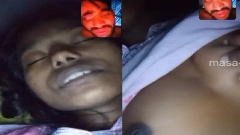 Horny girl video call sex topless viral chat