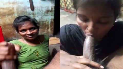 Horny village sister sucking dick of cousin