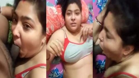 Hot Bhabhi blowjob latest MMS video
