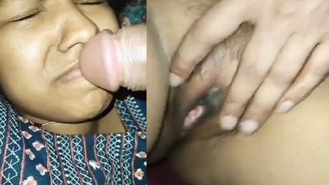 Hot wife desi anal sex after viral blowjob to hubby