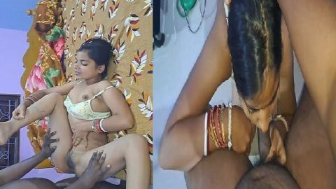 Hot wife fucking hardcore Indian porn video