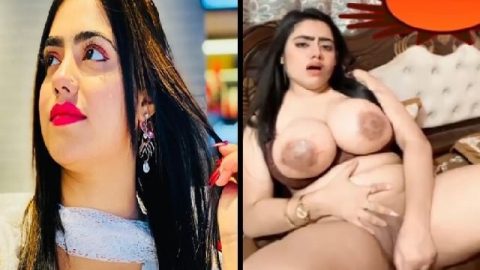 Huge boobs TikTok girl viral nude fingering