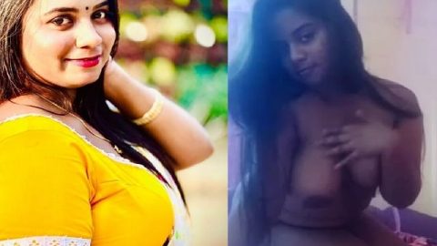 Huge boobs girlfriend xxx Indian viral nude show