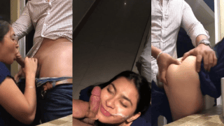 Indian Couple Hotel Passionate Blowjob Spank Face Cum HD