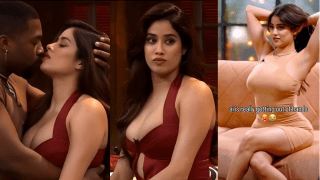 Sexy Actress Janhvi Kapoor Erotic AI Fantasy