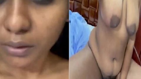 Long big boobs girlfriend nude selfie fingering