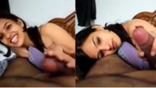 Loving GF Sensual Blowjob and Handjob Delight