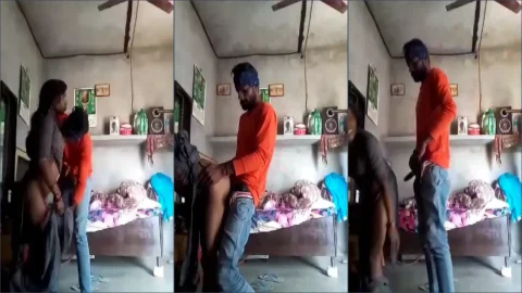 Savita Bhabhi Type Wife Hard Fucked by Bhangarwala Saree Lift porn MMS