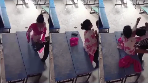 Bihari lover couple fucking in closed classroom