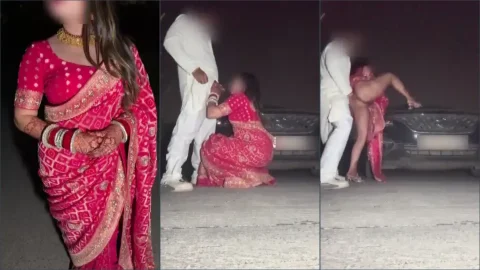 Indian politician wife cheating with driver blowjob and doggy style sex
