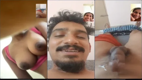 Girl shows nudes on video call boyfriend masturbating desi viral xxx