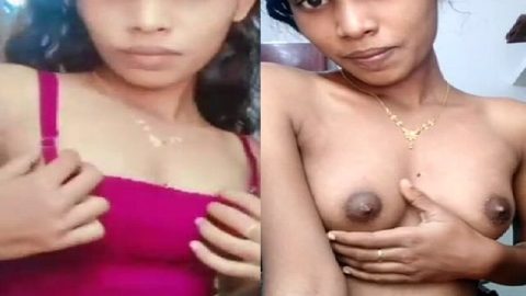 Mallu hot girlfriend topless viral boobs showing