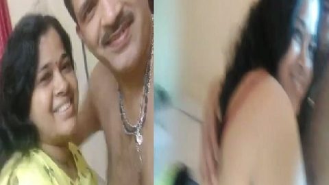 Mallu hot wife sex with Saudi return husband