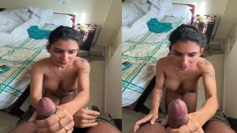 Mallu model Reshmi Nair naked handjob to partner