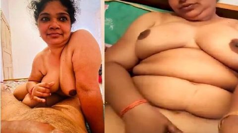 Mallu sex aunty blowjob and pussy showing MMS