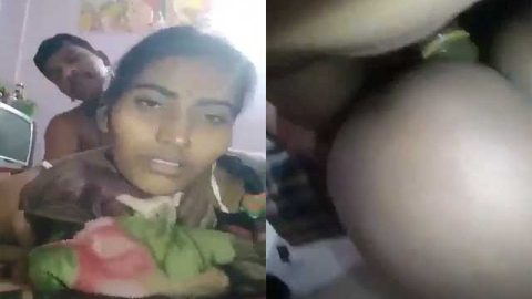 Mature Desi wife banged doggy style in front of cam