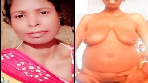Mature Indian village wife viral big boobs show