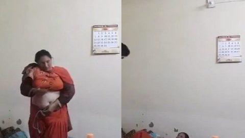 Mature aunty hottest sex with shopkeeper FSI xxx