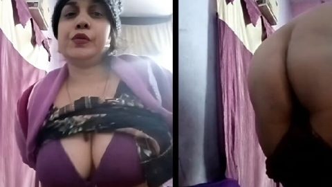 Mature aunty striptease huge ass show desi fsiblog