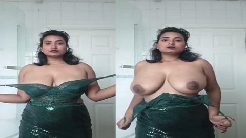 Milk tanker MILF stripping viral Hindi sex MMS