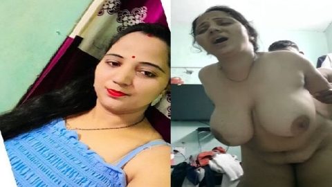 Milky boobs bhabhi moaning louder with husband fucking