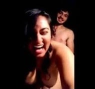 Indian babe fucked in doggy style moans loudly