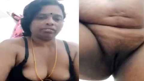 Naked mature pussy showing of tamil aunty video