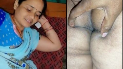 Naughty Indian husband making video of ass hole