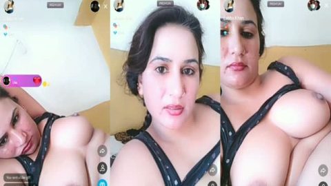 Naughty Punjabi Bhabhi nude bath selfie video