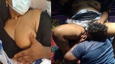 Neighbor aunty porn in terrace and bedroom sex