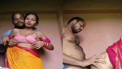 Neighbor bhabhi boob press and hot standing sex