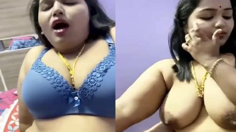 Newly married housewife naked blowjob and viral sex