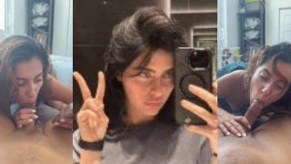 NRI Cheating Wife Sucks White BF While Talking to Husband