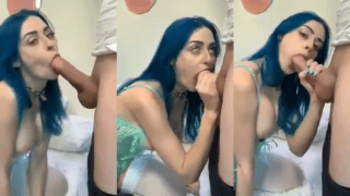 NRI Girl’s Giant Cock Deep Throat Tease Show