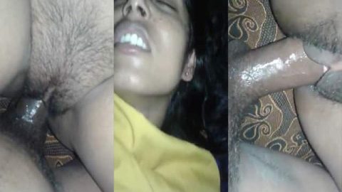 Painful tight pussy fucking Desi MMS video